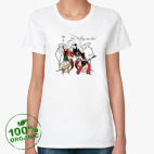 Женская футболка органик