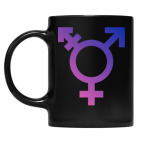 Кружка цветная UV-DTF