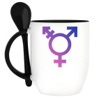 Кружка с ложкой