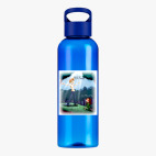 Прозрачная спортивная бутылка