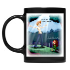 Кружка цветная UV-DTF