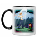 Кружка двухцветная