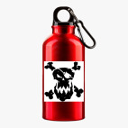 Металлическая бутылка 400 мл UV-DTF