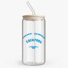 Банка с бамбуковой крышкой