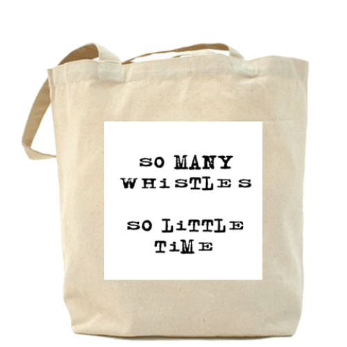 Сумка шоппер 'So many whistles'