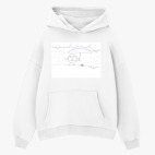 Толстовка худи оверсайз