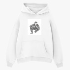 Толстовка худи оверсайз