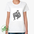 Женская футболка органик