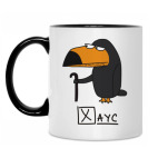 Кружка двухцветная