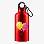 Металлическая бутылка 400 мл UV-DTF