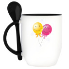 Кружка с ложкой