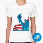 Женская спортивная футболка