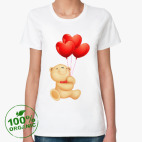 Женская футболка органик