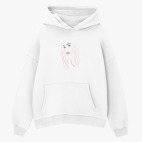 Толстовка худи оверсайз