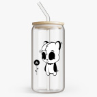 Банка с бамбуковой крышкой