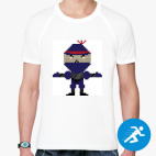 Мужская спортивная футболка