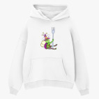 Толстовка худи оверсайз