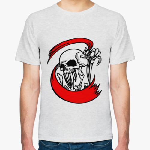 Футболка с принтом Череп