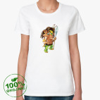 Женская футболка органик