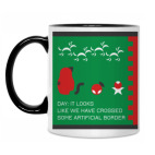 Кружка двухцветная