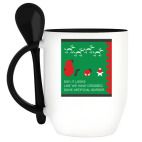 Кружка с ложкой