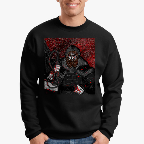 Свитшот с принтом Опричник