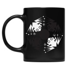 Кружка цветная UV-DTF