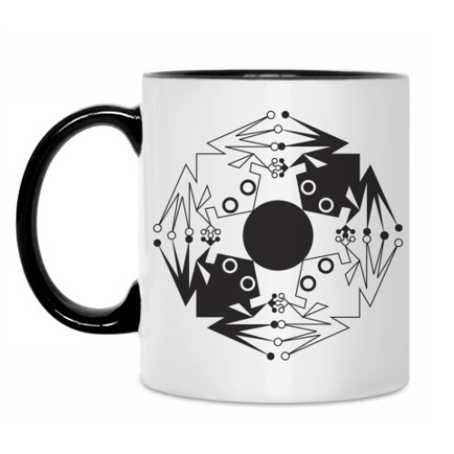 Кружка с принтом Лягушки