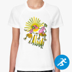 Женская спортивная футболка