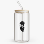 Банка с бамбуковой крышкой