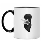 Кружка двухцветная