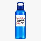 Прозрачная спортивная бутылка