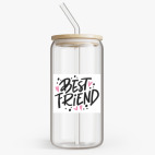 Банка с бамбуковой крышкой