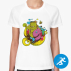 Женская спортивная футболка