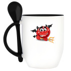 Кружка с ложкой