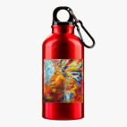 Металлическая бутылка 400 мл UV-DTF