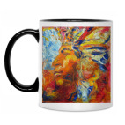 Кружка двухцветная