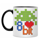 Кружка двухцветная