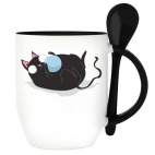 Кружка с ложкой