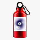 Металлическая бутылка 400 мл UV-DTF