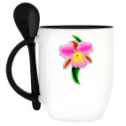 Кружка с ложкой