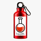 Металлическая бутылка 400 мл UV-DTF