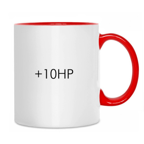 Кружка с принтом Health Poition