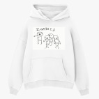 Толстовка худи оверсайз