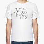 Классическая футболка zombies