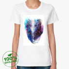 Женская футболка органик