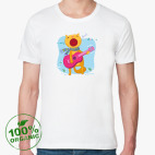 Мужская футболка органик