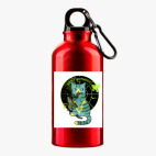 Металлическая бутылка 400 мл UV-DTF