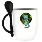 Кружка с ложкой