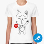 Женская спортивная футболка